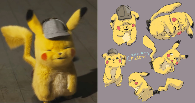 แฟนๆ ถูกใจ “ปิกาจูหน้ายู่” จากตัวอย่าง Detective Pikachu แห่กันวาดแฟนอาร์ตหลั่งไหล