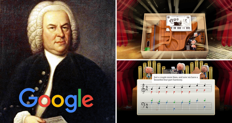 Google เปิดให้แต่งเพลงได้ด้วยตัวเอง ฉลองวันเกิด โยฮัน เซบัสทีอัน บัค