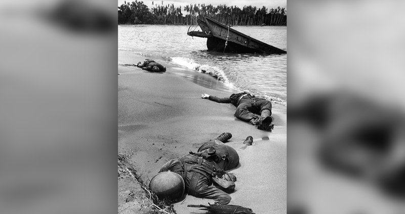 “สามอเมริกัน” ภาพถ่ายชิ้นแรก ที่เผยแพร่ความตายของทหารสหรัฐฯ ในช่วงสงครามโลก