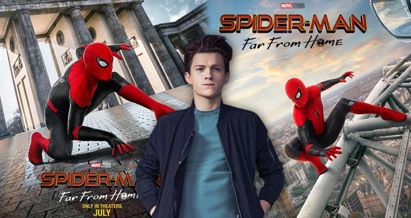 Tom Holland โปรโมต โปสเตอร์ใหม่ ‘Spider-Man: Far From Home’ เจอกันกรกฎาคมนี้