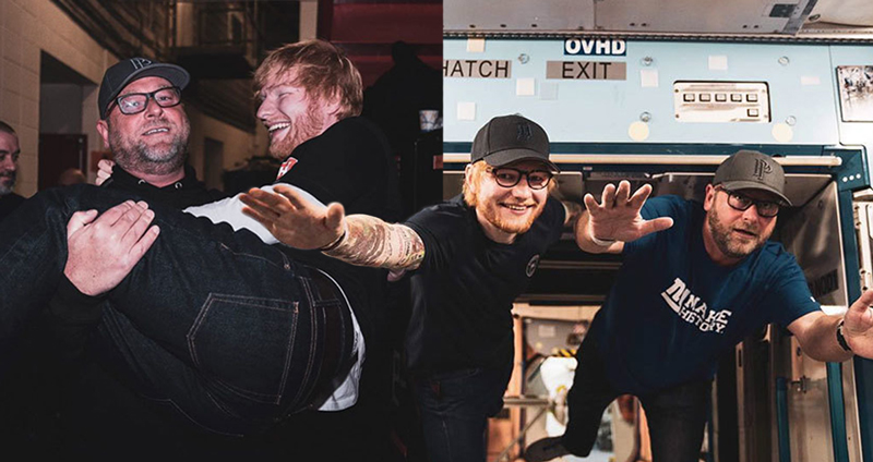 ‘บอดี้การ์ด’ ของ Ed Sheeran กับความฮาที่อยู่ในอินสตาแกรม มีคนติดตามกว่า 1 ล้านคน!!