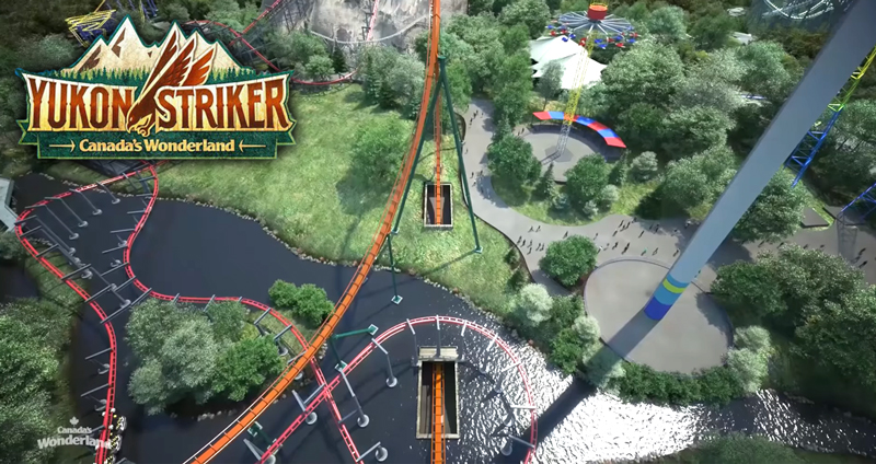 Yukon Striker รถไฟเหาะจากแคนาดา ที่จะพาคุณดิ่งลงใต้ดินด้วยความเร็วสูงที่สุดในโลก