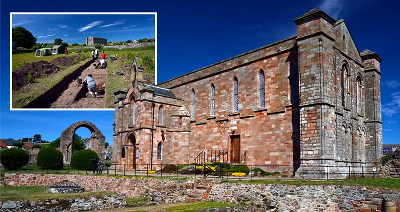 นักโบราณคดีสกอตแลนด์ พบหลักฐานอารามเก่าแก่ ที่ถูกทำลายโดยไวกิ้งเมื่อพันกว่าปีก่อน