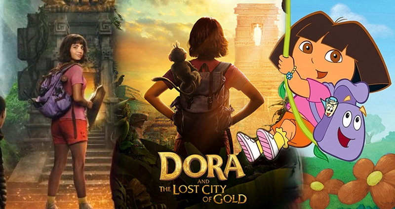เตรียมตะโกน “แบ็คแพ็ค” กับสาวน้อยดอร่า ในใบปิดใหม่ Dora and the Lost City of Gold