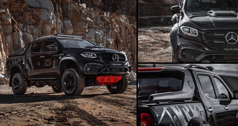 ชมภาพสวยๆ ของเบนซ์ X-Class เวอร์ชั่นสุดแกร่ง จากชุดแต่งสำนัก PICKUPDESIGN