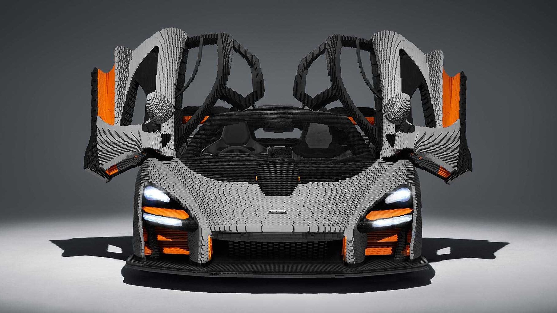 McLaren Senna จากตัวต่อเลโก้ สวยสมจริงทั้งภายนอก ภายใน แถมเปิดประตูได้เหมือนแปะ