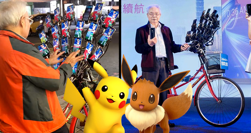คุณปู่ผู้หลงใหลในการเล่น Pokemon Go! เลื่อนขั้นเป็นแบรนด์แอมบาสเดอร์ ZenFone Max Pro รุ่นใหม่