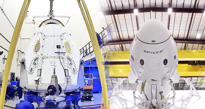 รอชมวินาทีประวัติศาสตร์ SpaceX และนาซ่า เตรียมปล่อยยาน ‘Crew Dragon’ วันนี้!!