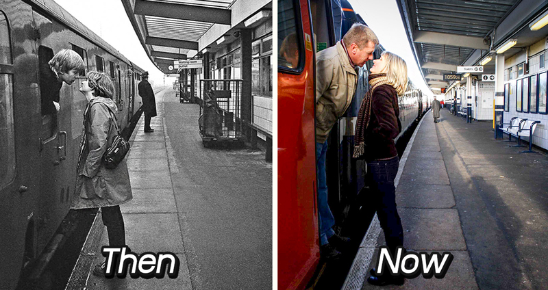 ช่างภาพชาวอังกฤษตามถ่ายรูป ‘มุมเดิม’ กับ ‘คนเดิม’ หลังจากเวลาผ่านไป 40 ปี