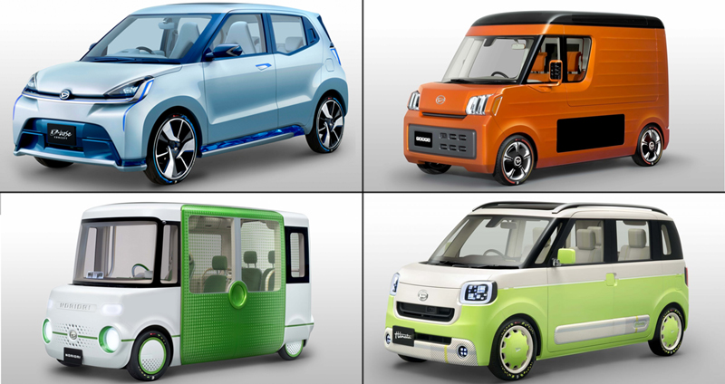 4 คอนเซปต์รถเล็กจาก Daihatsu แจกความน่ารัก ต้านแดดร้อนเดือนเมษา