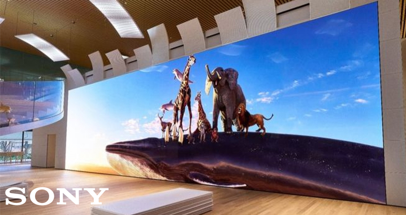 เตรียมยกโรงหนังมาไว้ในบ้าน!? Sony เปิดตัวทีวี 16K จอขนาดใหญ่กว่ารถบัสเสียอีก
