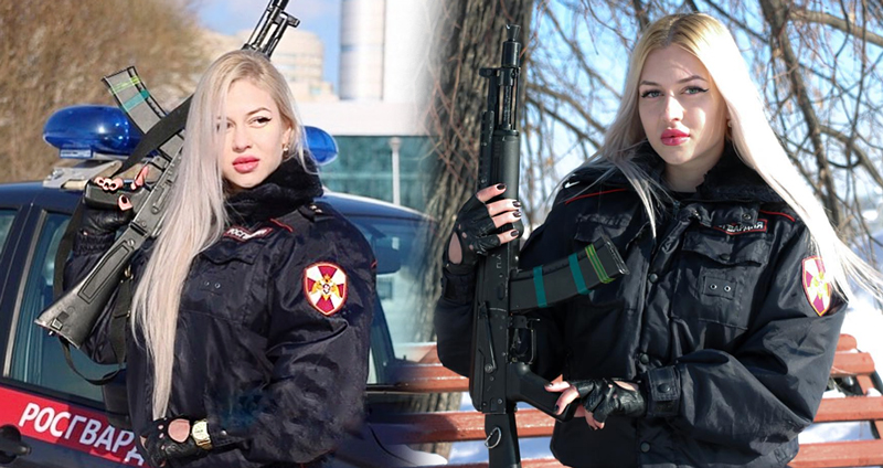 ทหารสาวจากกองกำลัง “ปธน. ปูติน” ได้รับการโหวตเป็น ทหารหญิงที่สวยที่สุดในรัสเซีย