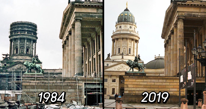 15 ภาพเปรียบเทียบอดีตกับปัจจุบันของ “เบอร์ลิน” เมืองหลวงแห่งเยอรมนีที่มีเสน่ห์กว่าที่คิด