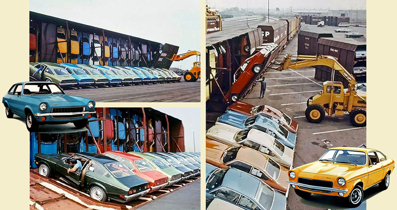การเรียงรถใน “แนวตั้ง” เทคนิคการขนส่งสุดล้ำจากยุค 70s ลดรายจ่ายให้ผู้ผลิต