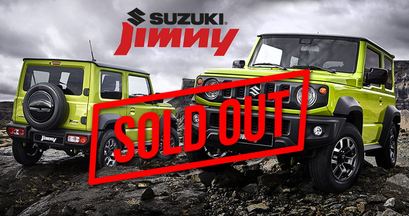 ค่าตัวน้องแรง พี่ก็ไม่หวัน!! Suzuki Jimny สุดฮอต ขายเกลี้ยง 90 คัน ภายใน 6 วัน