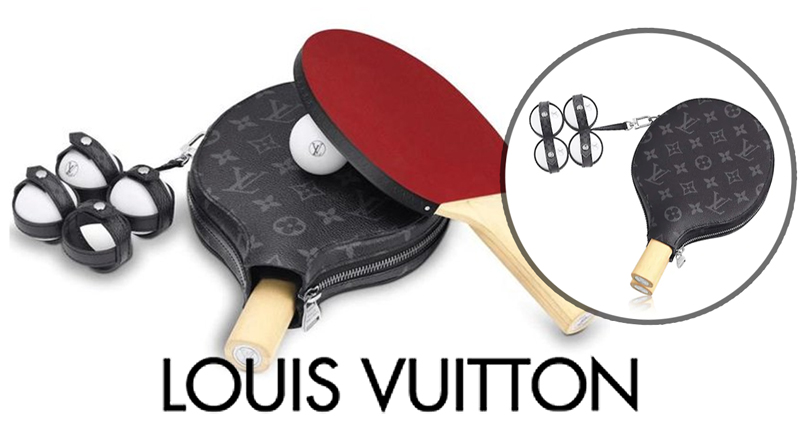 ออกกำลังกายแบบไฮเอนด์ ด้วย ‘ชุดไม้ปิงปอง’ Louis Vuitton ราคาเบาๆ 70,000 เอ๊ง!