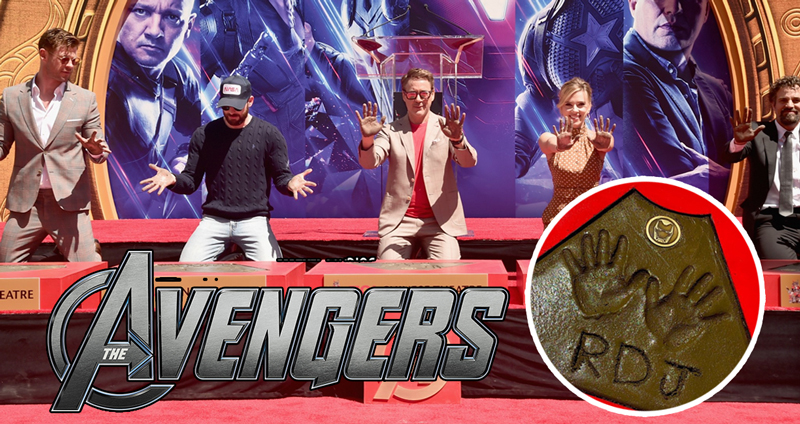 ภาพประทับมือของแก๊ง Avengers และประธานมาร์เวล มือ 7 คู่ที่สร้างความสุขให้โลกมา 11 ปี