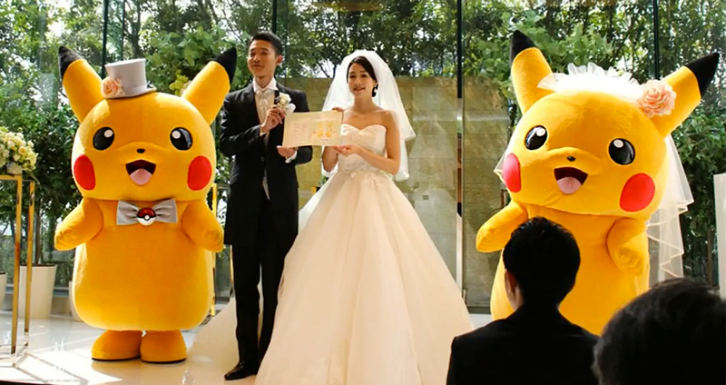 ประเทศญี่ปุ่น เปิดโอกาสให้สามารถแต่งงานในธีม ‘โปเกมอน’ อย่างถูกกฎหมายแล้ววันนี้!!