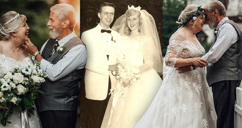 ฉลองครบรอบ 60 ปี ‘การแต่งงาน’ คู่รักตายาย ด้วยภาพถ่ายที่พิสูจน์ให้เห็นว่า ‘รักเราไม่เก่าเลย’