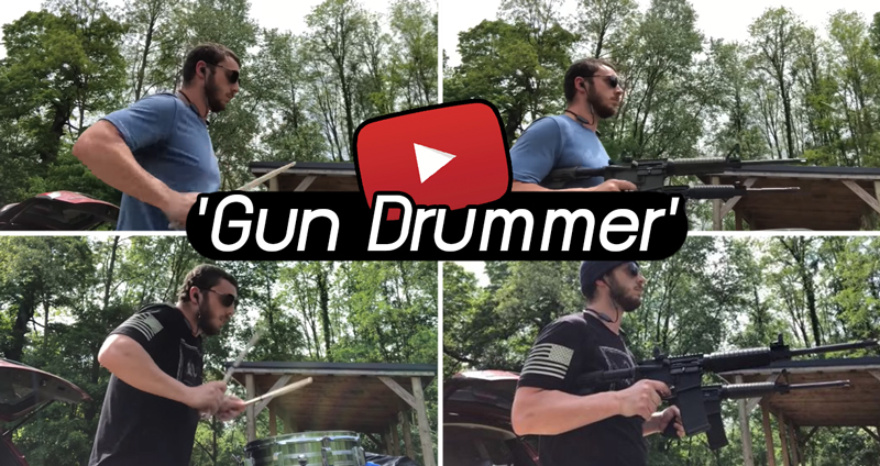 รู้จักกับช่อง ‘Gun Drummer’ ช่องโคฟเวอร์เพลงร็อคที่ใช้แค่กลองกับ ‘ปืนกล’ ห๊ะอะไรนะ!?