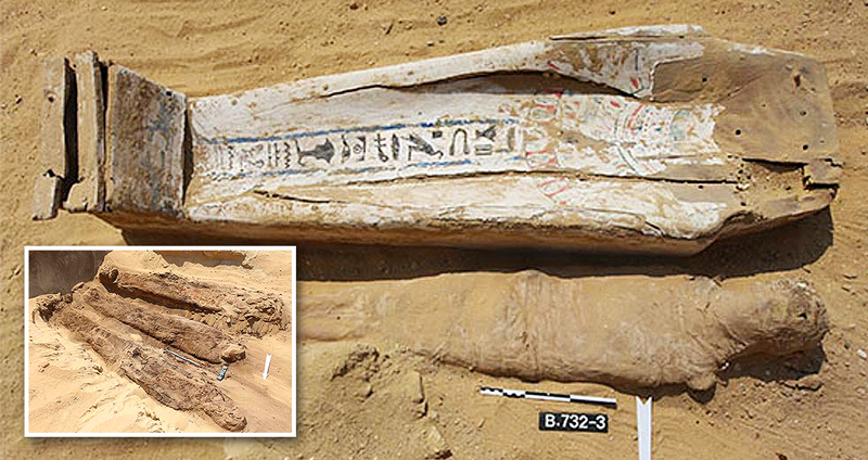 ล่าสุดการสำรวจ “พีระมิดเก่าแก่ที่สุดในอียิปต์” เผยให้เห็น มัมมี่ 2,000 ปี นับร้อยร่าง