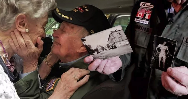 ทหารผ่านศึกวัย 97 ได้พบหญิงวัย 92 อีกครั้ง หลังเคยพบรักกันในช่วง ‘สงครามโลกครั้งที่ 2’