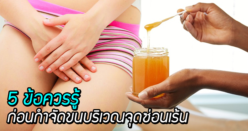 5 ข้อควรรู้ ก่อนกำจัดขนบริเวณจุดซ่อนเร้น คำแนะนำโดยผู้เชี่ยวชาญการแว๊กซ์โดยเฉพาะ