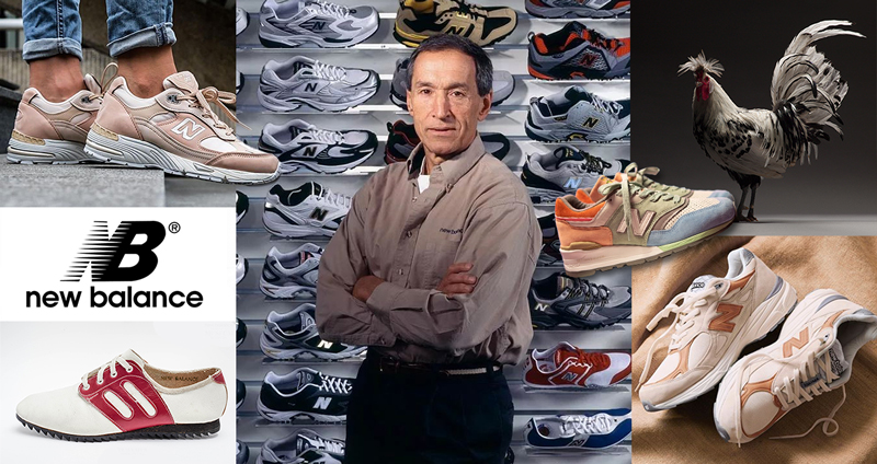 New Balance แบรนด์รองเท้าในตำนานกว่า 113 ปี ได้รับแรงบันดาลใจจากตีนไก่