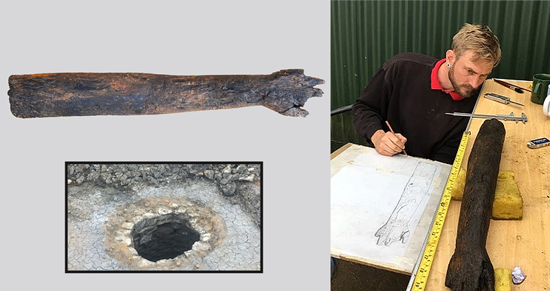 พบแขนไม้โบราณอายุกว่า 2,000 ปีในบ่อน้ำที่อังกฤษ คาดเป็นเครื่องบูชาพระเจ้า