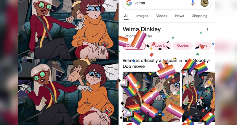 Google sprinkles lesbian Pride on 'Scooby-Doo' character Velma